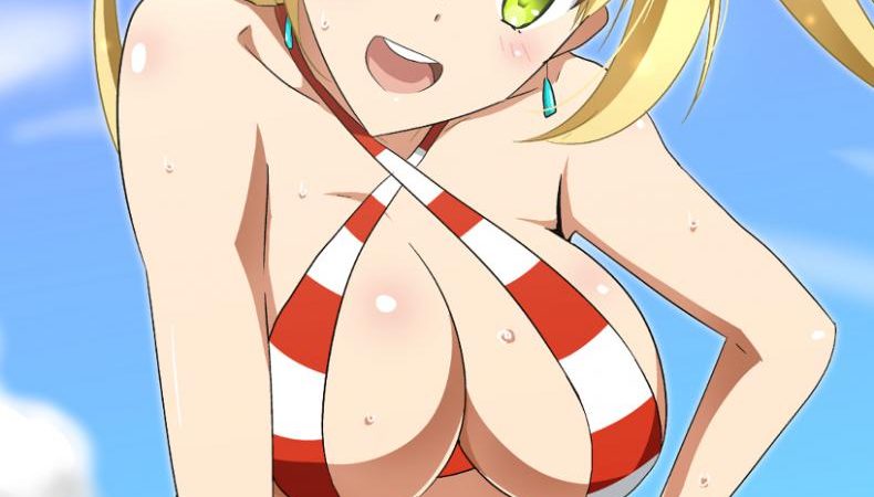 ยัยสาวผมทอง-กับบีกีนี่สีแดง-hara3131-夜這いネロと水着ネロまとめ-1