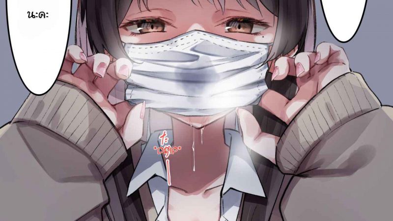 จูบคาแมส-กับสาวสวย-MM-Mask-JK-to-Berochuu-French-Kiss-with-a-Masked-Female-Student-3