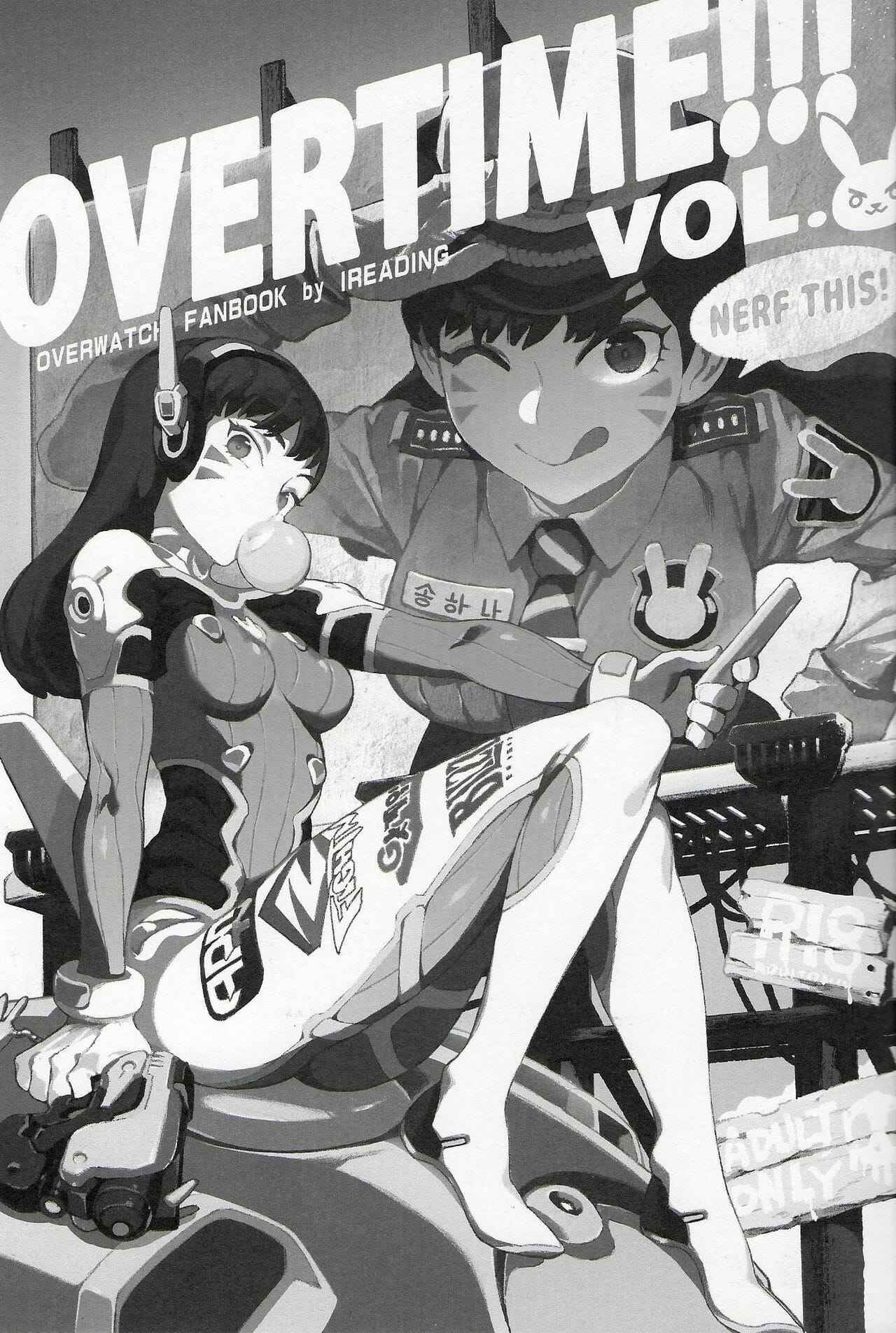 อย่าลองดีกับเเฮ็กเกอร์-FF30-Bear-Hand-Fishine-Ireading-OVERTIME-OVERWATCH-FANBOOK-VOL.-2-Overwatch-2