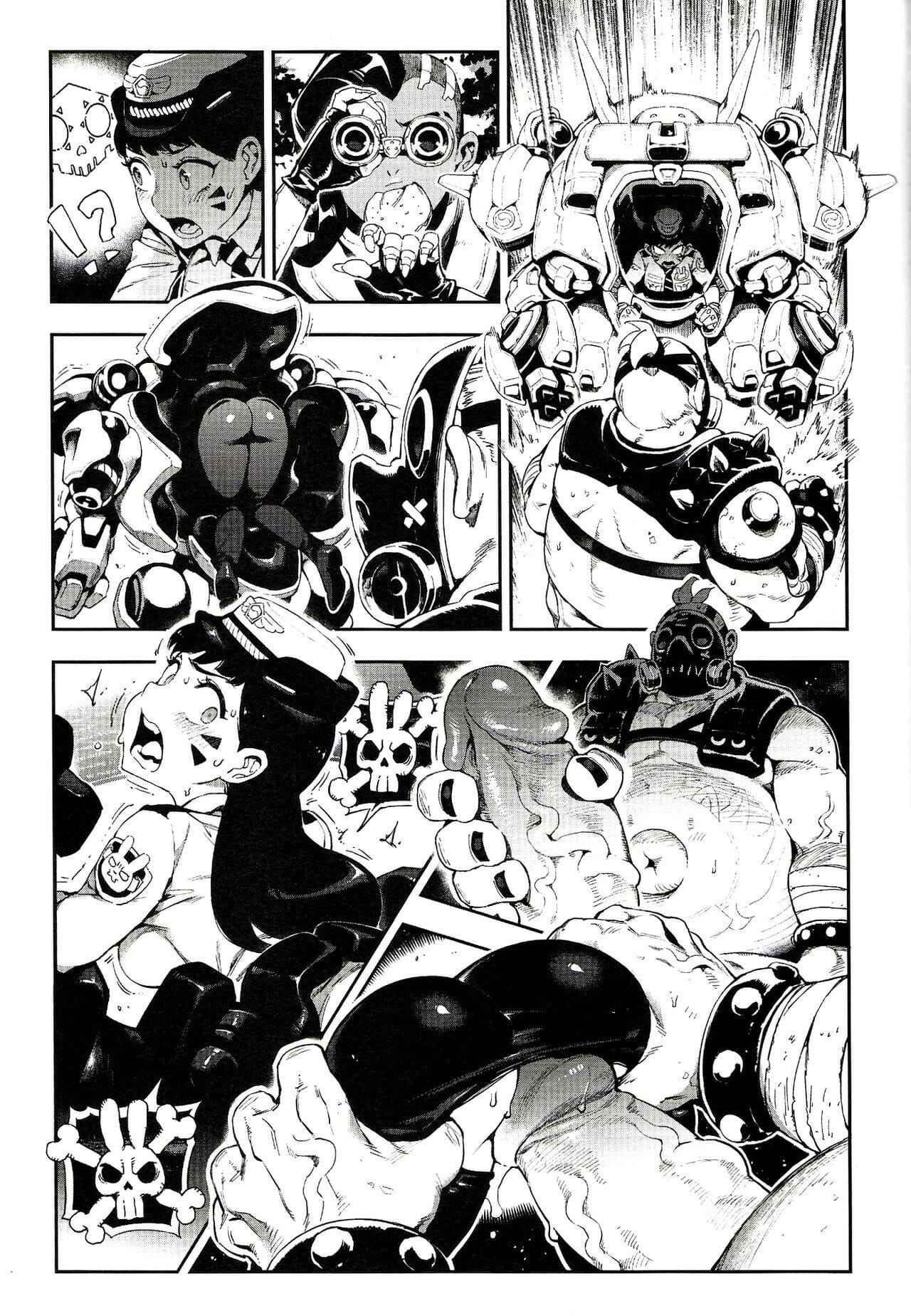 อย่าลองดีกับเเฮ็กเกอร์-FF30-Bear-Hand-Fishine-Ireading-OVERTIME-OVERWATCH-FANBOOK-VOL.-2-Overwatch-20
