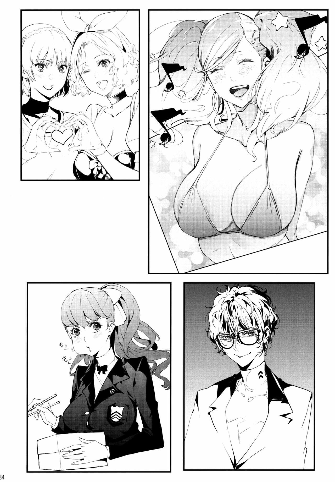เมียเยอะจนน้ำแห้งC96-Oppai-Baibai-Azukiko-Hattoubun-no-Persona-Persona-5-35