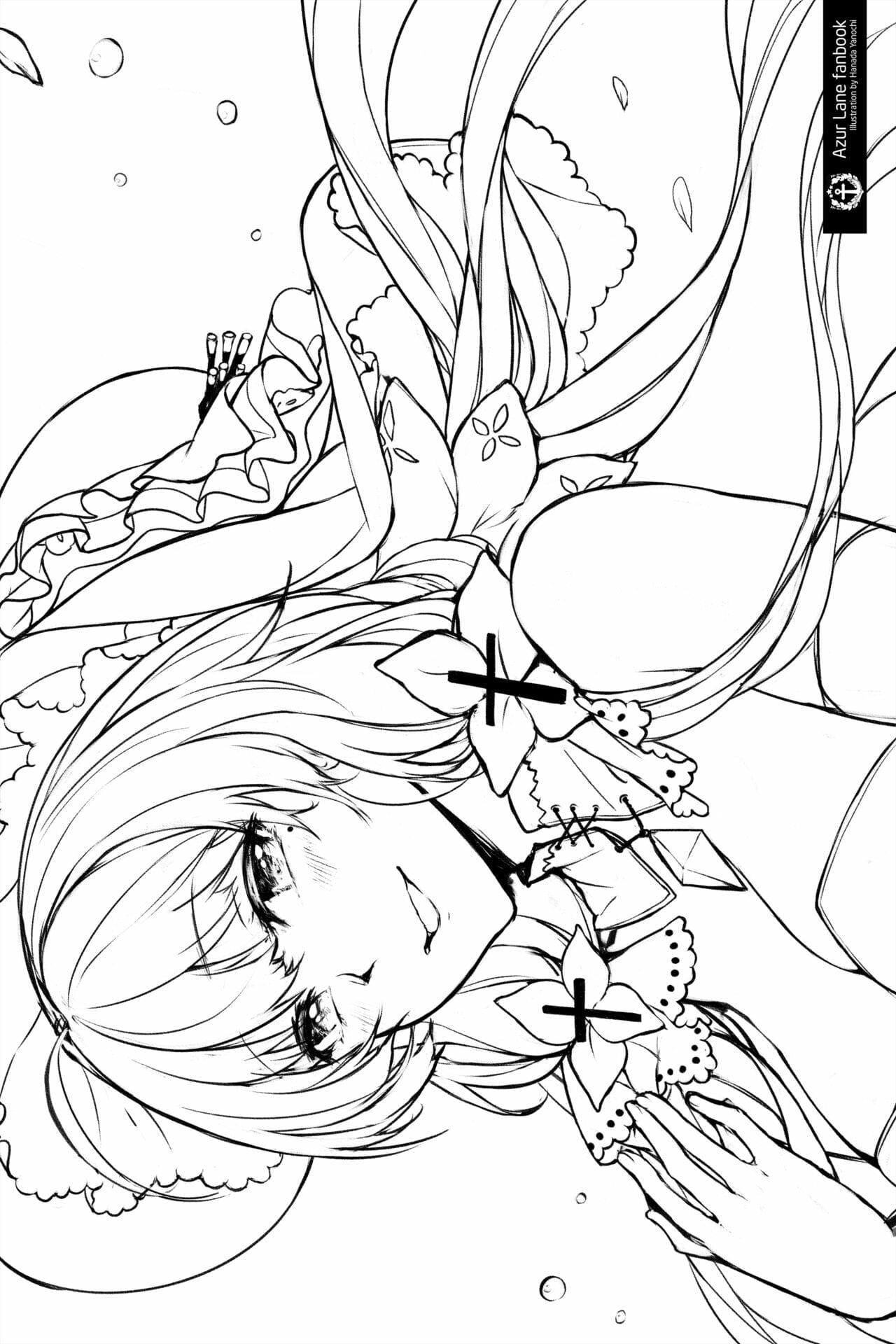 เอ้าดอร์-กับ-ภรรยาคนงาม-Hanada-Yanochi-Azur-Lane-Fanbook-Royal-Garden-2