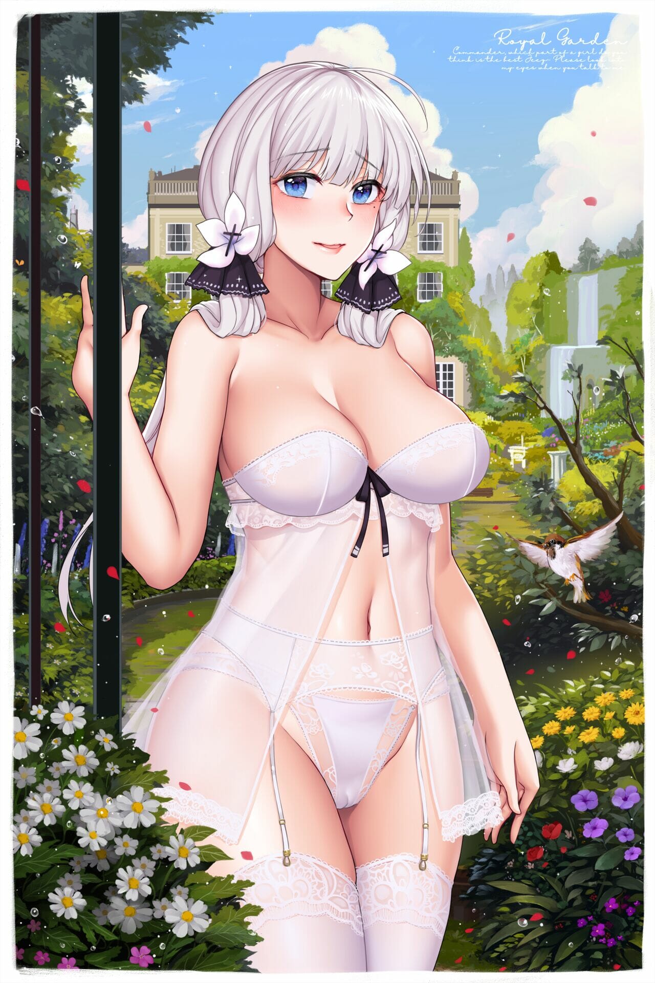 เอ้าดอร์-กับ-ภรรยาคนงาม-Hanada-Yanochi-Azur-Lane-Fanbook-Royal-Garden-4
