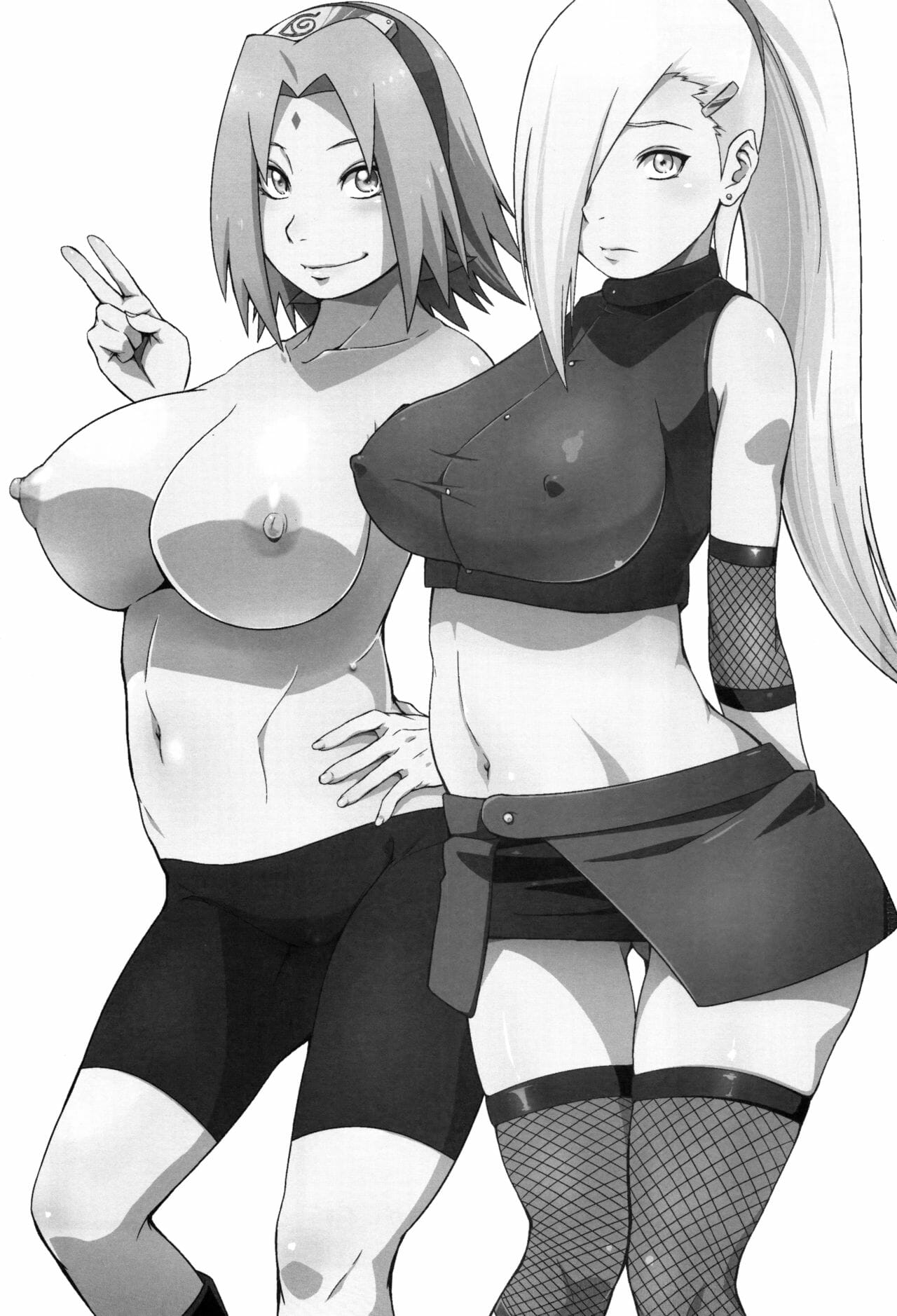 ตัวปลอมเอากับฉัน-ตัวจริงเอากับใคร-C92-Karakishi-Youhei-dan-Shinga-Sahara-Wataru-Botan-to-Sakura-Naruto-2