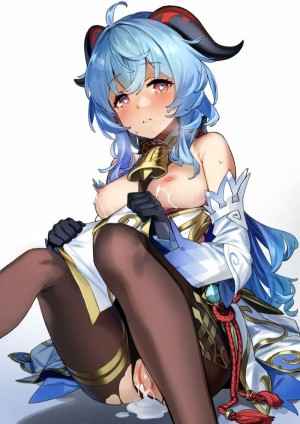 จัดหลายที-เสร็จหลายดอก-92M-Kanu-chan-ni-Amaeru-o-Manga-Fawning-on-Ganyu-Genshin-Impact-10