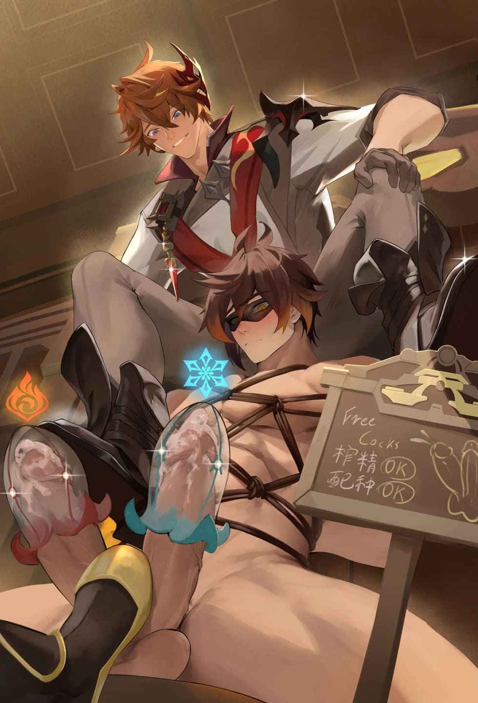 หนุ่มคนจนดุ้นสองแท่ง-Haruki-钟先生的学习-11